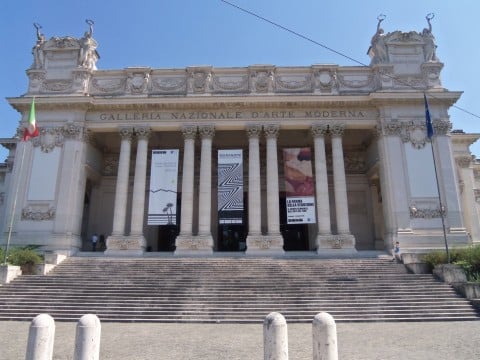 La Galleria Nazionale d'arte moderna di Roma