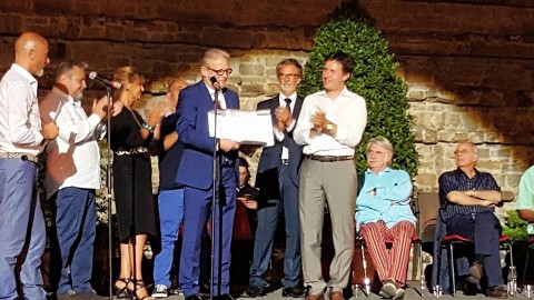 La premiazione di Jan Fabre