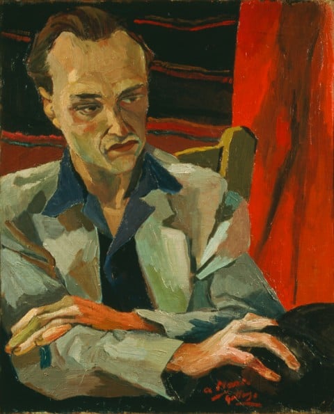 Renato Guttuso, Ritratto di Mario Alicata, 1940 - collezione Iannaccone, Milano