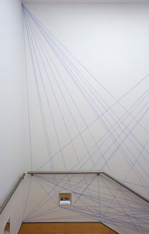 Sol Lewitt, Wall drawing 51 - Fundación Botín, Santander 2015