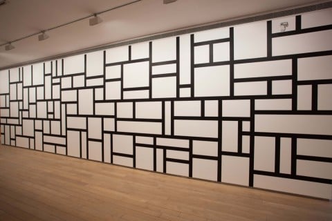 Sol Lewitt, Wall drawing 614 - Fundación Botín, Santander 2015