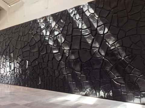 Alberto Burri, Grande Cretto nero, 1978, Museo di Capodimonte, Napoli