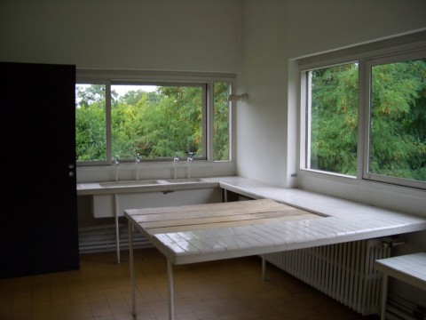 Cucina di Villa Savoie di Le Corbusier, 1928