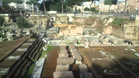 Foro della Pace di Roma prima dell'anastilosi