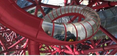 Il progetto di Holler per l'opera di Kapoor (foto London Legacy via Twitter)