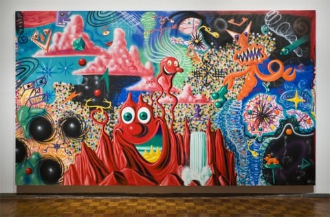 Kenny Scharf, When the Worlds Collide, 1984