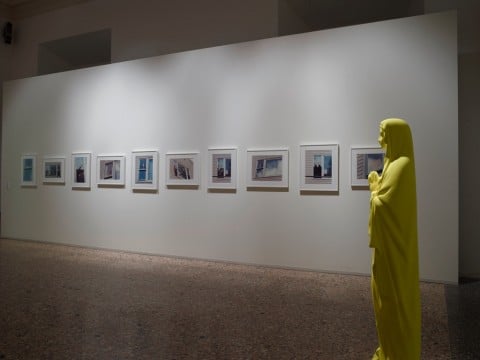 La Grande Madre (Harrison, Fritsch) - veduta della mostra presso Palazzo Reale, Milano 2015 - photo Marco De Scalzi - Courtesy Fondazione Nicola Trussardi, Milano