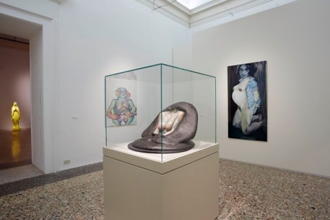 La Grande Madre (Szapocznikow, Lassnig, Dumas) - veduta della mostra presso Palazzo Reale, Milano 2015 - photo Marco De Scalzi - Courtesy Fondazione Nicola Trussardi, Milano