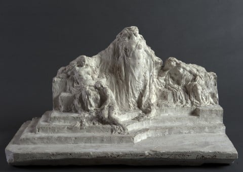 Leonardo Bistolfi, Le Alpi. Monumento ai Caduti di Torino, 1932-33 ca. - Casale Monferrato, Museo Civico e Gipsoteca Bistolfi - photo Giacomo Gallarate