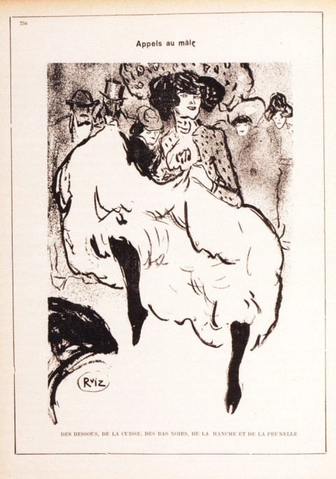 Pablo Picasso, Appels au male, Le Frou-Frou n. 46, 31 agosto 1901