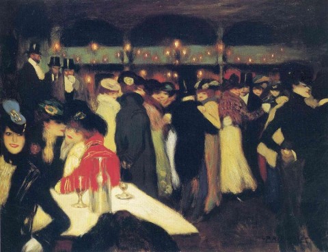 Pablo Picasso, Le Moulin de la Galette, 1900