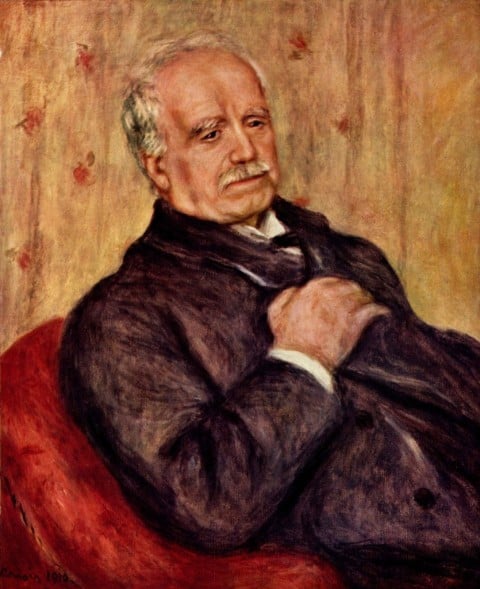 Paul Durand-Ruel ritratto da Renoir nel 1910