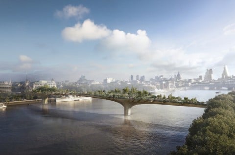 Thomas Heatherwick, Garden Bridge, 2012, Courtesy of Heatherwick Studio