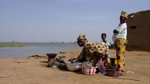Un luogo di cottura in Africa