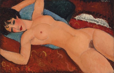 Amedeo Modigliani, Nu Couché (1917)