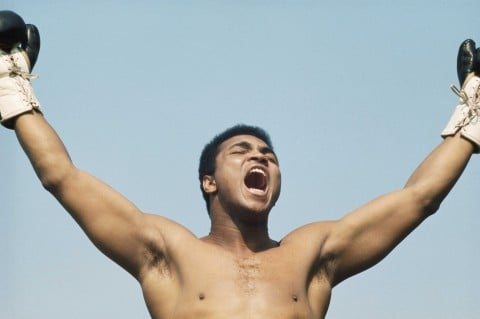 Muhammad Ali (Cassius Clay, all'anagrafe) nel 1972 (Photo by Getty Images)