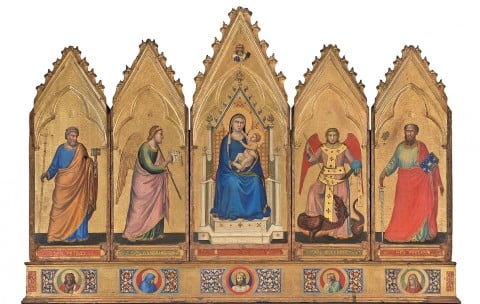 Giotto, Polittico di Bologna, 1332-34 ca. - dalla Rocca di Galliera (Bologna), Bologna, Pinacoteca Nazionale