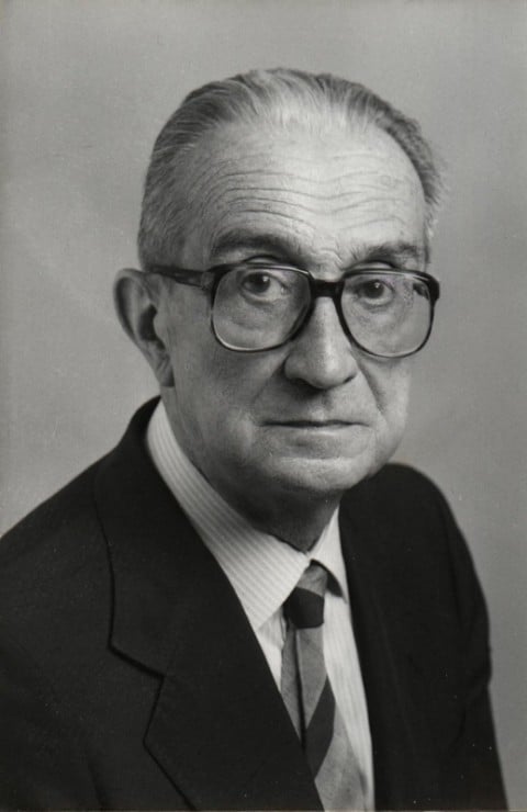 Giulio Carlo Argan negli anni '80