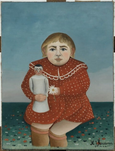 Henri Rousseau, Bambina con Bambola, 1904