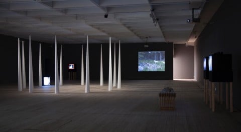 Joan Jonas – Light Time Tales - veduta della mostra presso la Malmö Konsthall, 2015