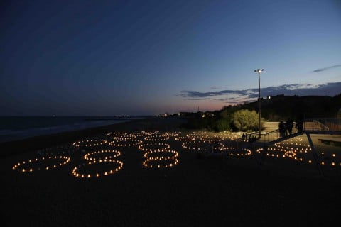 Patrick Kruithof, The Human Light Circles, Lido di Venezia 7