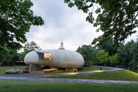 Smiljan Radic, Serpentine Gallery Pavilion, Londra 2014 - photo Iwan Baan