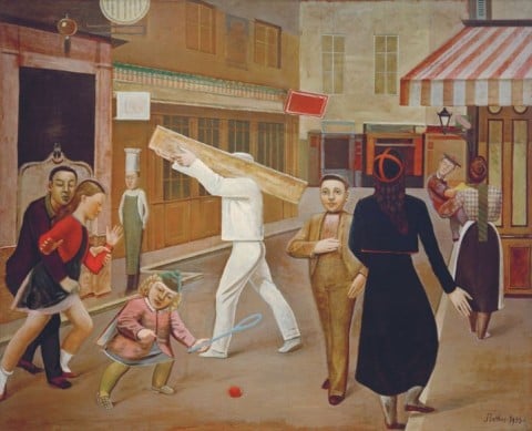 Balthus, La Rue, 1933 - New York, The Museum of Modern Art - © Balthus © Mondadori Portfolio-AKG Images