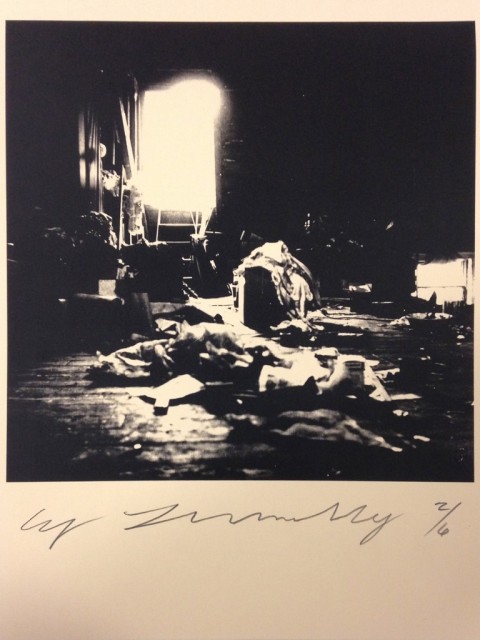 Cy Twombly, Robert Rauschenberg combine material Fulton St. Studio, 1954 – courtesy Fondazione Nicola Del Roscio