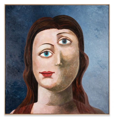 George Condo - Large Female Portrait, 2015