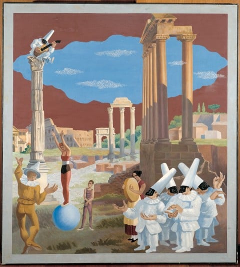 Gino Severini, L’équilibriste, 1928. Collezione Banca Monte dei Paschi di Siena