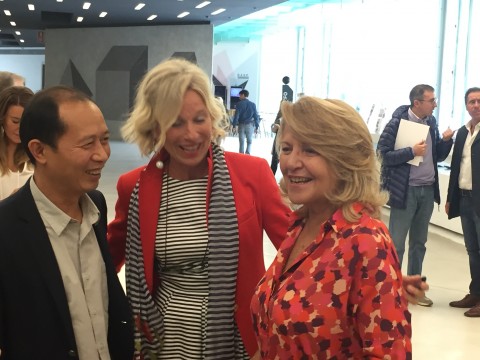 Hou Hanru, Giovanna Melandri, Patrizia Grieco