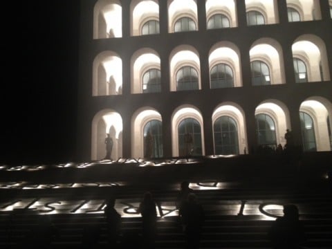 Il colosseo quadrato targato Fendi