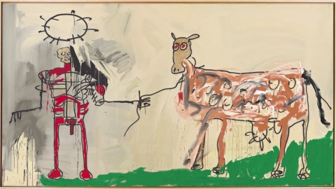 Jean-Michel Basquiat, The Field Next to the Other Road