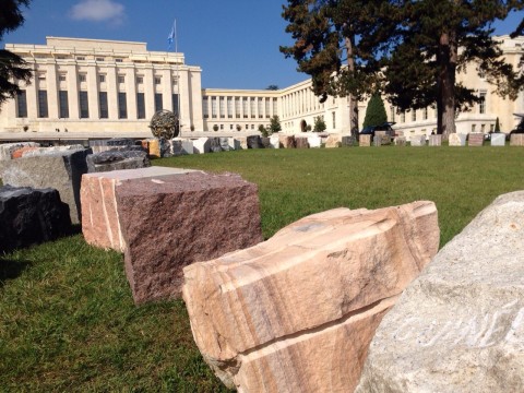 Michelangelo Pistoletto, Rebirth 70, ONU, Ginevra