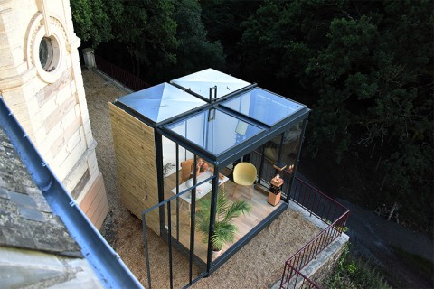 Cube dans mon jardin