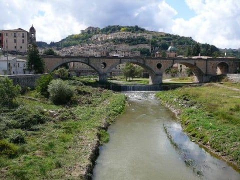 Il fiume Busento, Cosenza