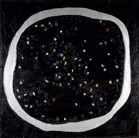 Lucio Fontana, Concetto Spaziale-La luna a Venezia, 1961 - Gallerie d'Italia, Piazza Scala, Milano
