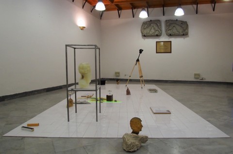 Nel mezzo del mezzo, Palazzo delle Aquile, Palermo 2015, AFR foto Fabio Sgroi