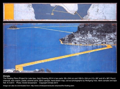 The Floating Piers, Christo