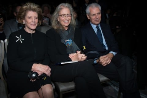 Agnes Gund, Annie Leibovitz, Marco Tronchetti Provera
