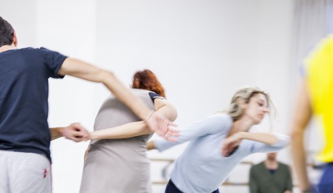 Alessandro Sciarroni per il Balletto di Roma, TURNING | Symphony of Sorrowful Songs, Festival Romaeuropa 2015. Foto di Matteo Carratoni