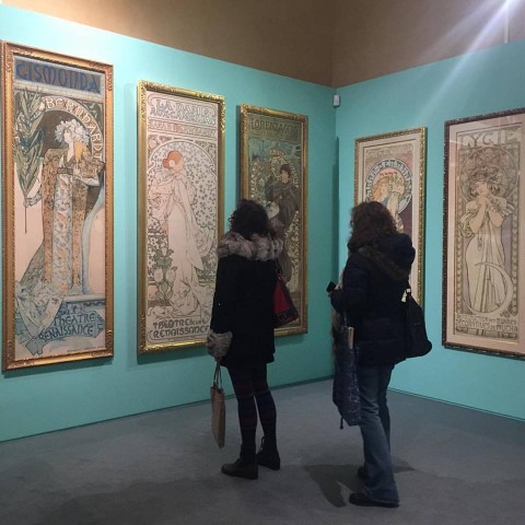 Alfons Mucha, Palazzo Reale, Milano