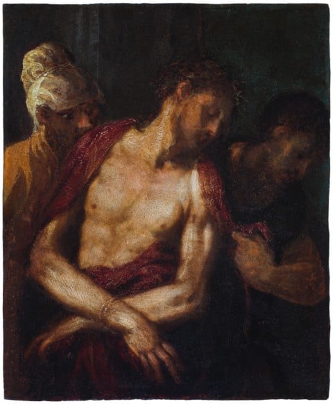 Andrea Schiavone, Ecce Homo, 1560-70 - Padova, Musei Civici, Museo d'Arte Medievale e Moderna