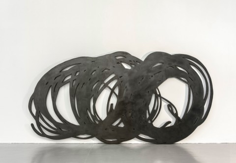 Bernar Venet, GRIB 2, 2015 - courtesy Galleria Giorgio Persano, Torino - photo Nicola Morittu