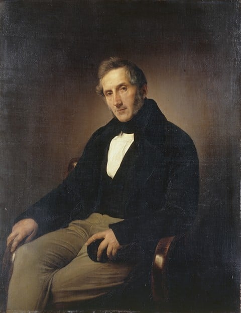 Francesco Hayez, Ritratto di Alessandro Manzoni, 1841 - Milano, Pinacoteca di Brera