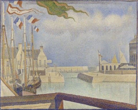 Georges Seurat, Domenica a Port en Bessin, 1888 - Kröller Müller Museum, Otterlo