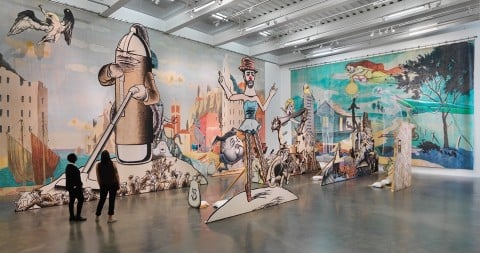 Jim Shaw – The End is Here - New Museum, New York 2015 - photo Maris Hutchinson