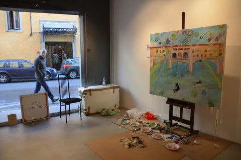 Logo, Painting Session, Galleria Poggiali e Forconi, Firenze 