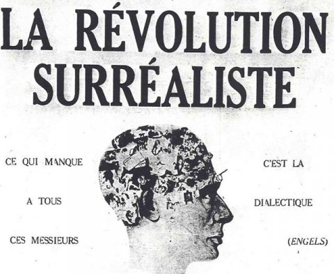 Particolare della copertina de La Révolution Surréaliste