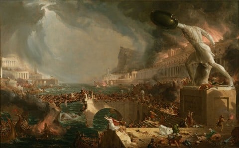 Thomas Cole, Destino dell’impero, 1833-36